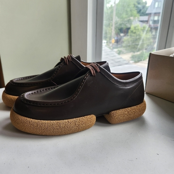 DRIES VAN NOTEN Brown Leather Oxfords many sizes BNWOB main image 9